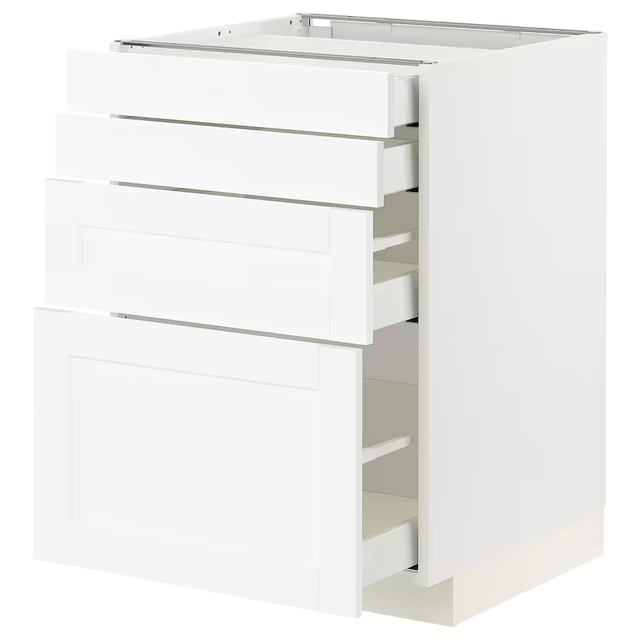 METOD - Meuble bas à tiroirs (2 à 8), meuble four, meuble d'angle - IKEA