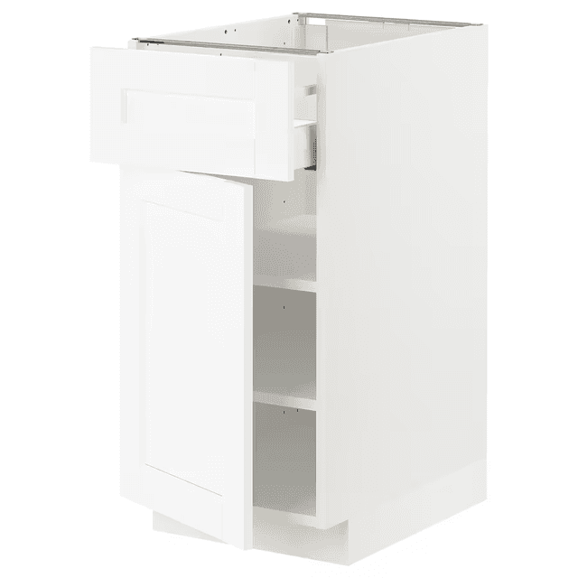 METOD - Meuble bas 1 tiroir + 1 porte ou 1 porte - IKEA